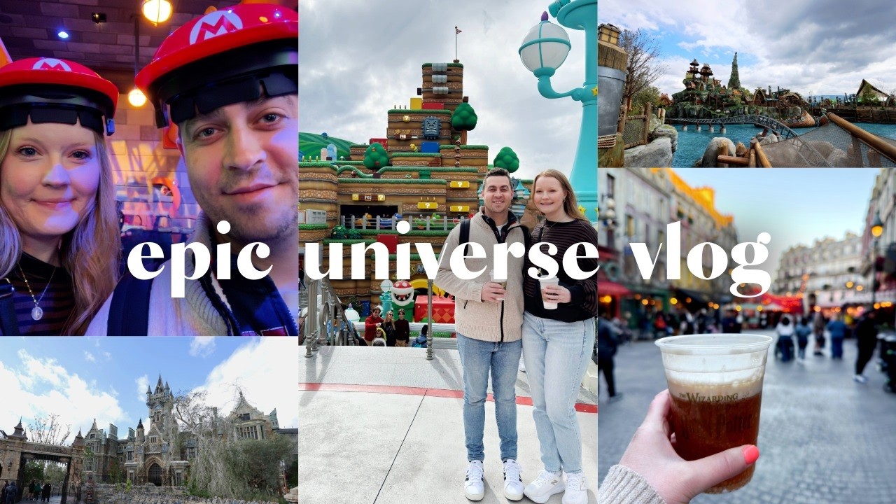 Epic Universe Vlog | First Time, Every Portal, Food & Ride Reviews | January 2026 Orlando Trip Day 1