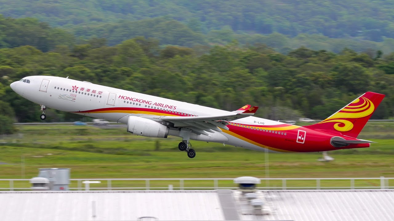 20 MINUTES of BEAUTIFUL 4K Takeoffs and Landings at Gold Coast Airport