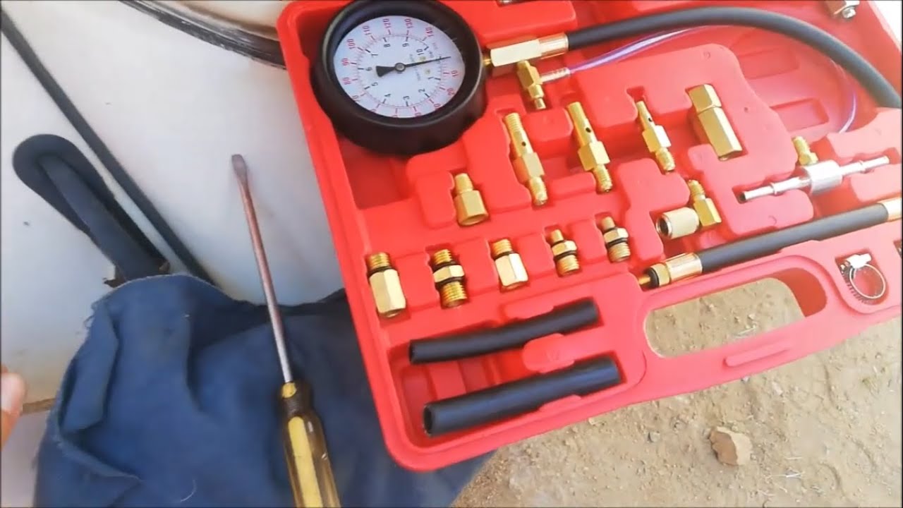 Manómetro económico de gasolina