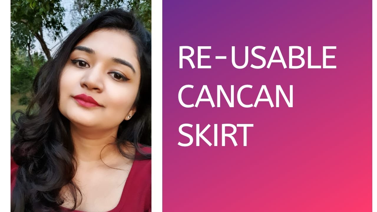 CANCAN SKIRT !! how to get re-usable cancan skirt ?