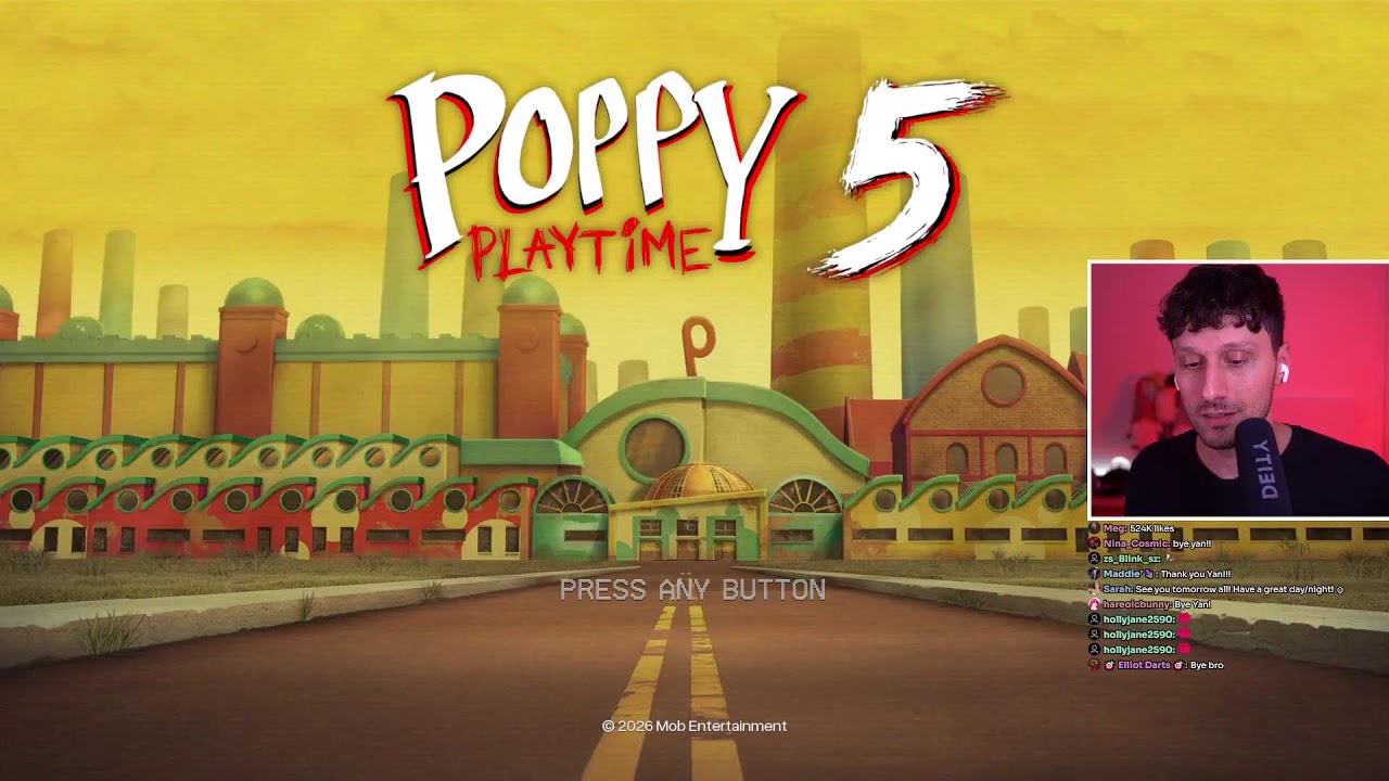 👻🔴 Playing Poppy Playtime: Chapter 5 (Horror Game) 🔴👻