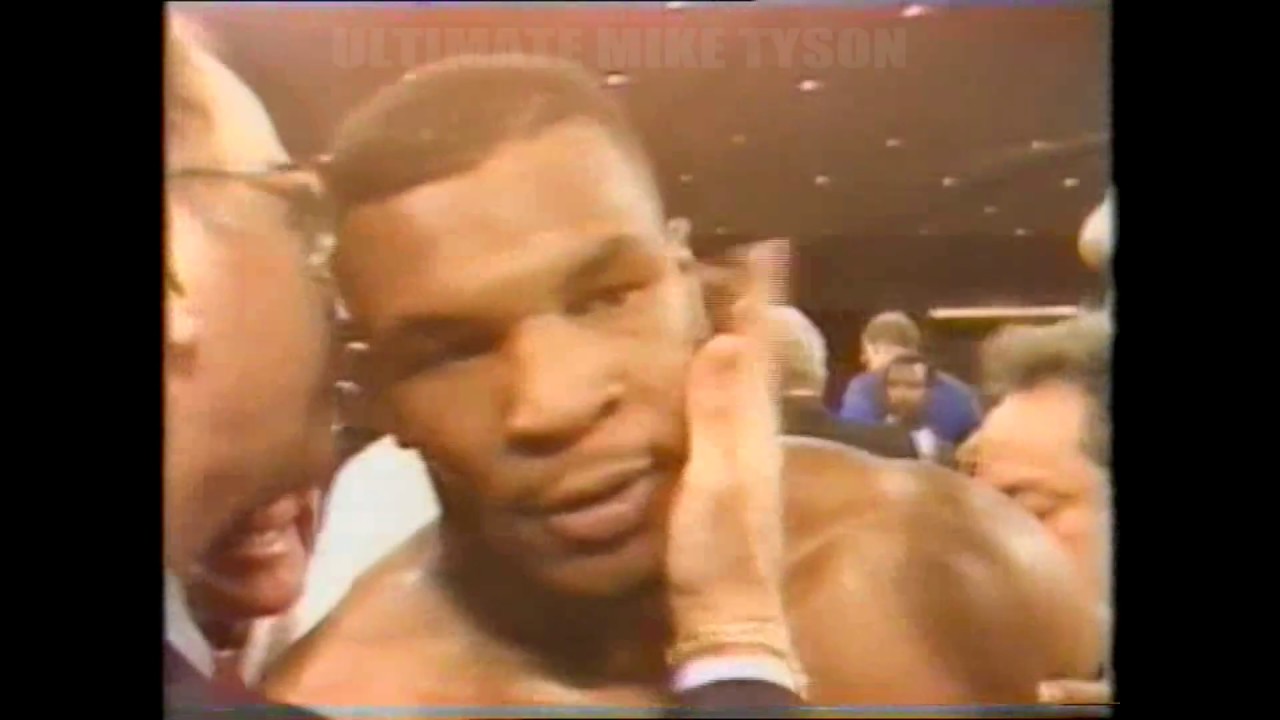 MIKE TYSON V TREVOR BERBICK - ITV - 1986