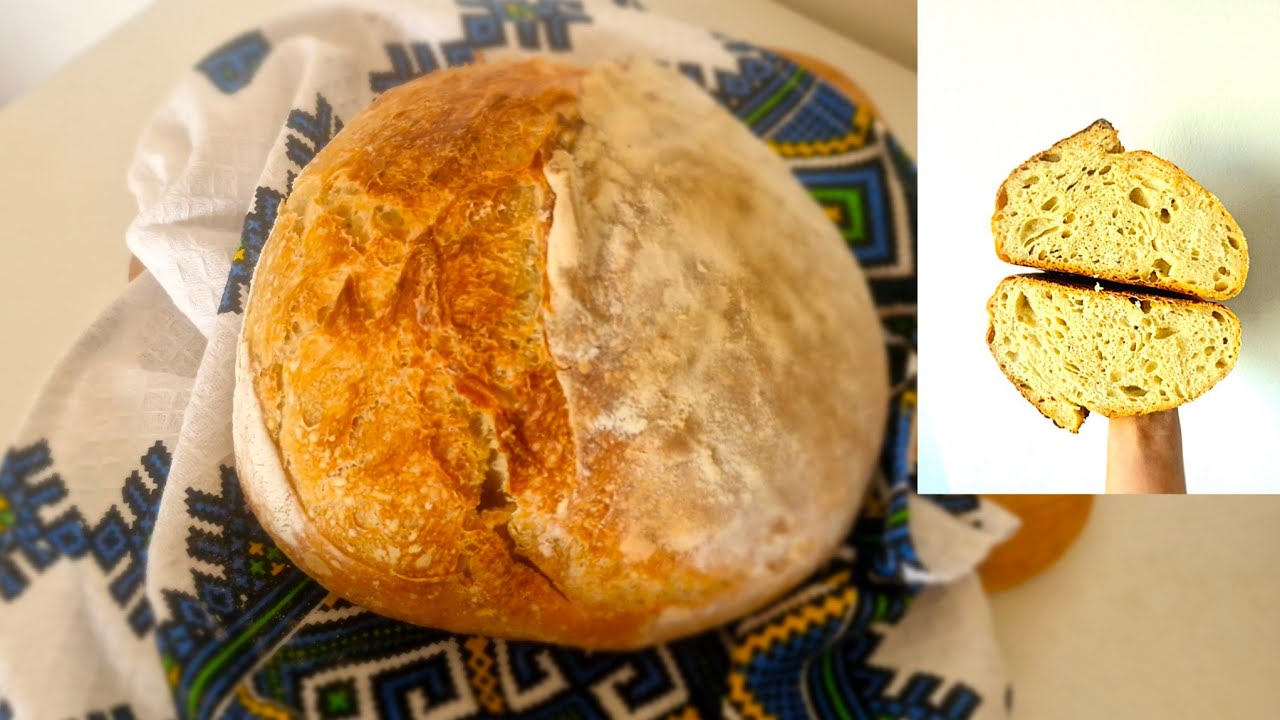 Pâine cu maia. Rețetă simplă a bunicii mele.