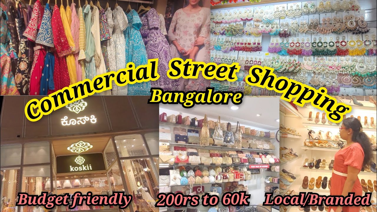Commercial Street Bangalore 💕 | Budget friendly shopping for any occasion | Shopping Guide 🛍