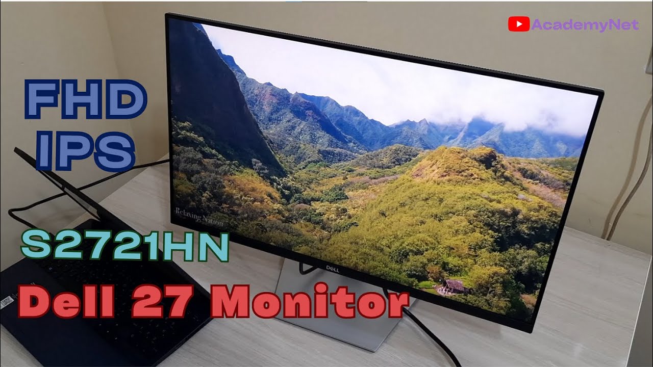 Dell S2721HN Monitor 27 inch IPS Monitor - Unboxing & Review