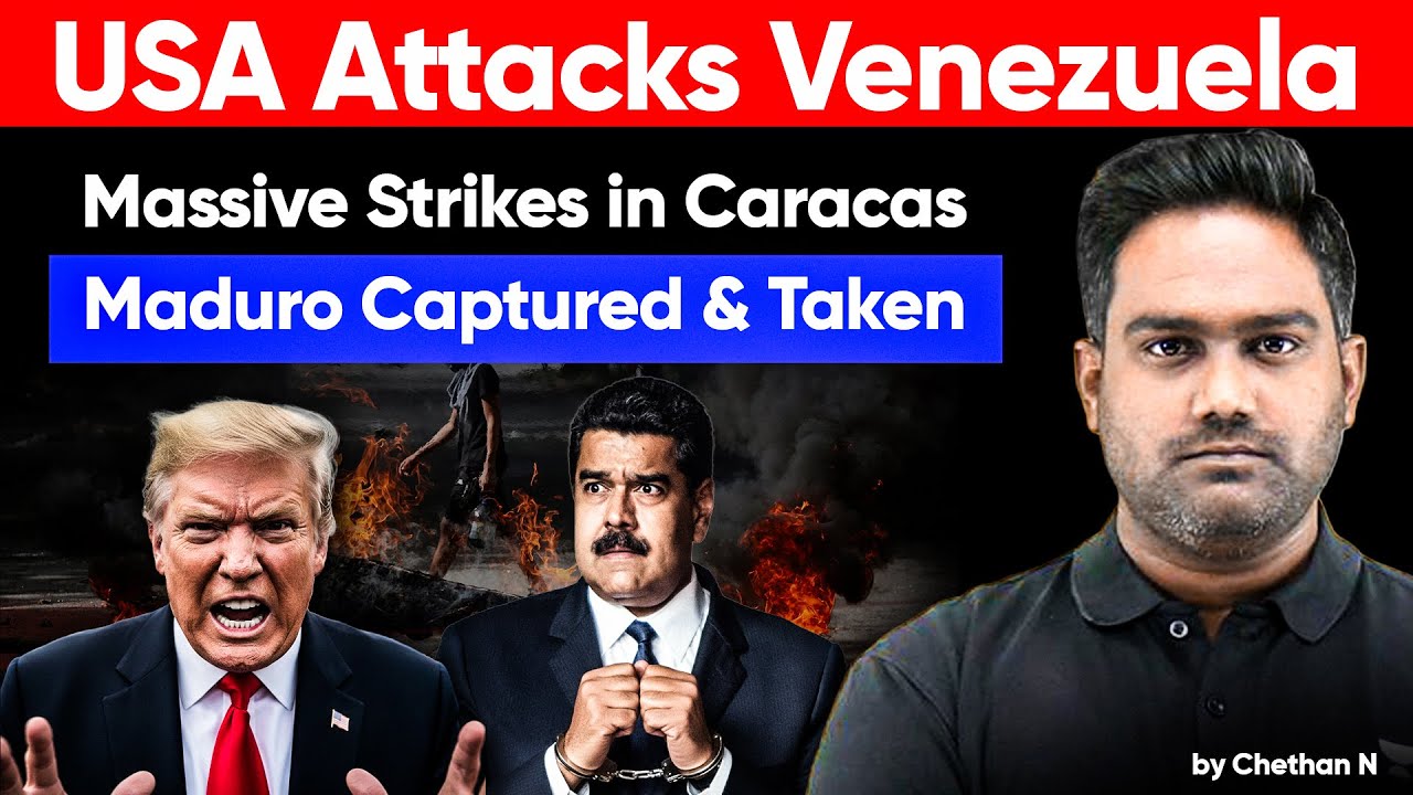 US Attacks Venezuela: Nicolas Maduro Captured