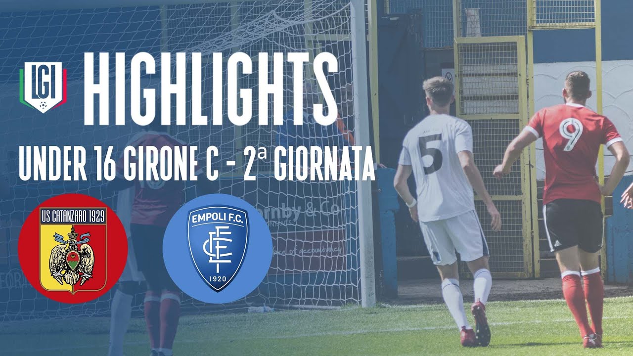 Highlights Catanzaro-Empoli U16 A-B, 2^ giornata stagione 2023-24