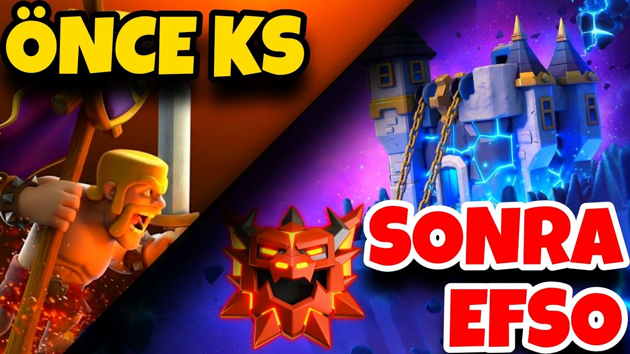 🔴 HIZLI KS SONRASINDA EFSO SAVAŞLARI !!  Clash of Clans