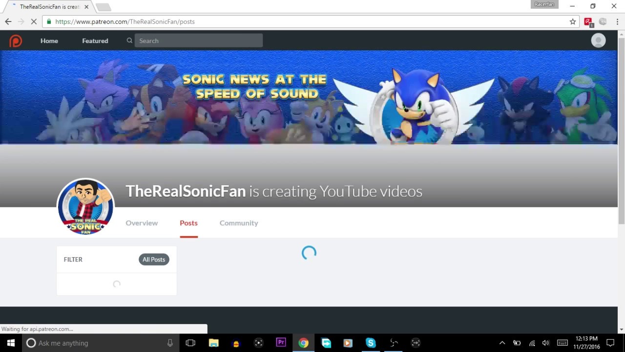 TheRealSonicFan's Patreon + Small Rant