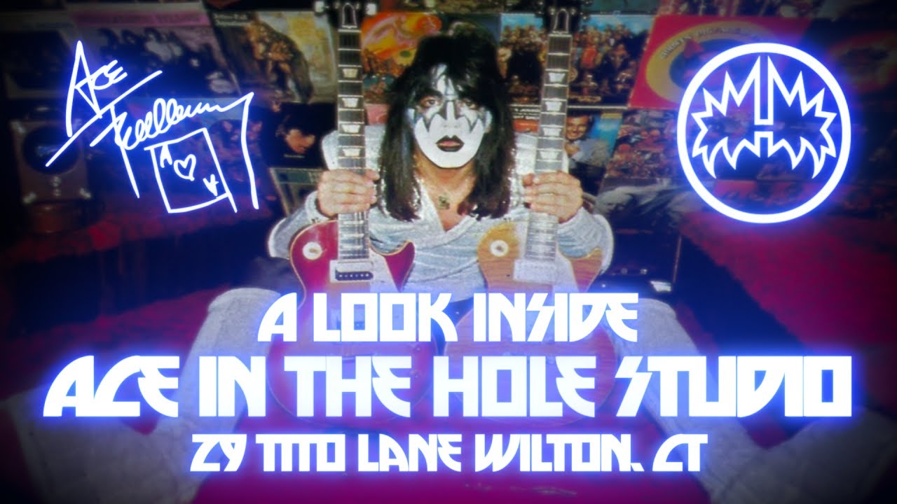 ACE IN THE HOLE STUDIO - ONCE OWNED ESTATE OF GUITARIST #acefrehley  FORMERLY OF THE ROCK BAND KISS