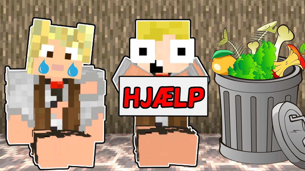 Da Emil Og Jeg Var HJEMLØSE i Minecraft...