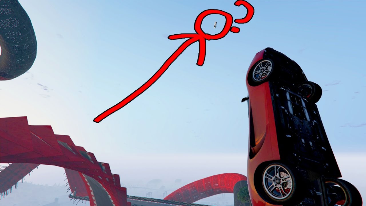 JAK ON TAM DOLECIAŁ ?! - GTA V ONLINE /W Flothar, Mattyniu, Manoyek
