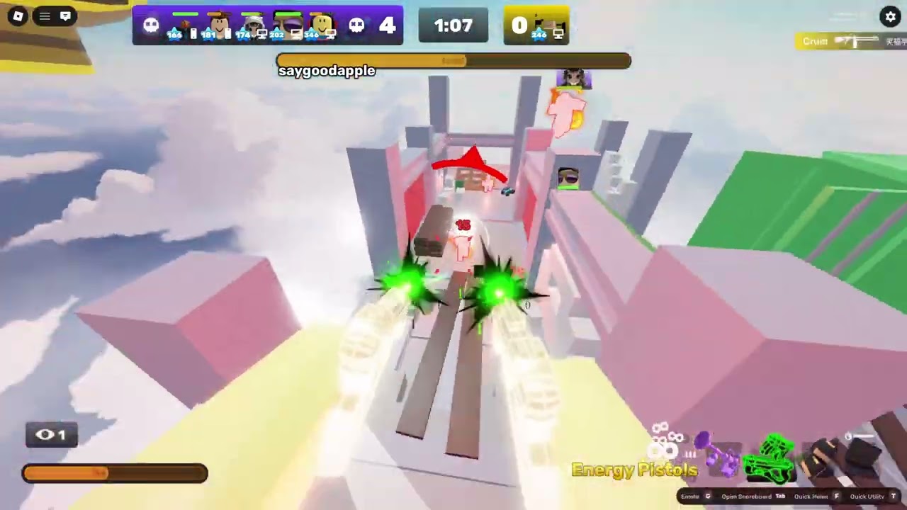 playing juggernaut gamemode..