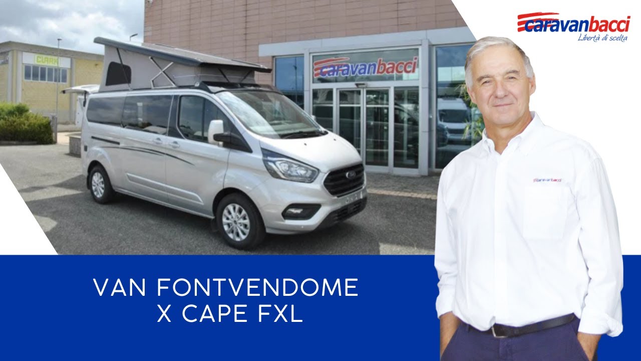 Presentazione Urban vehicle Font Vendome X CAPE FXL | Nuovo Ford Transit Custom Nugget