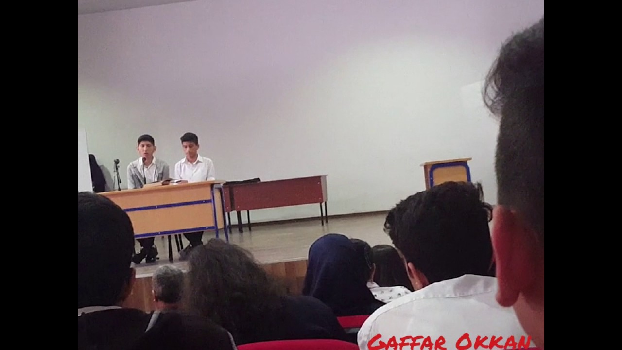 GAFFAR OKKAN ANADOLU LİSESİ KUTLU DOĞUM PROGRAMI ... EMRULLAH ÇEÇEN & MAHSUN AKSOY