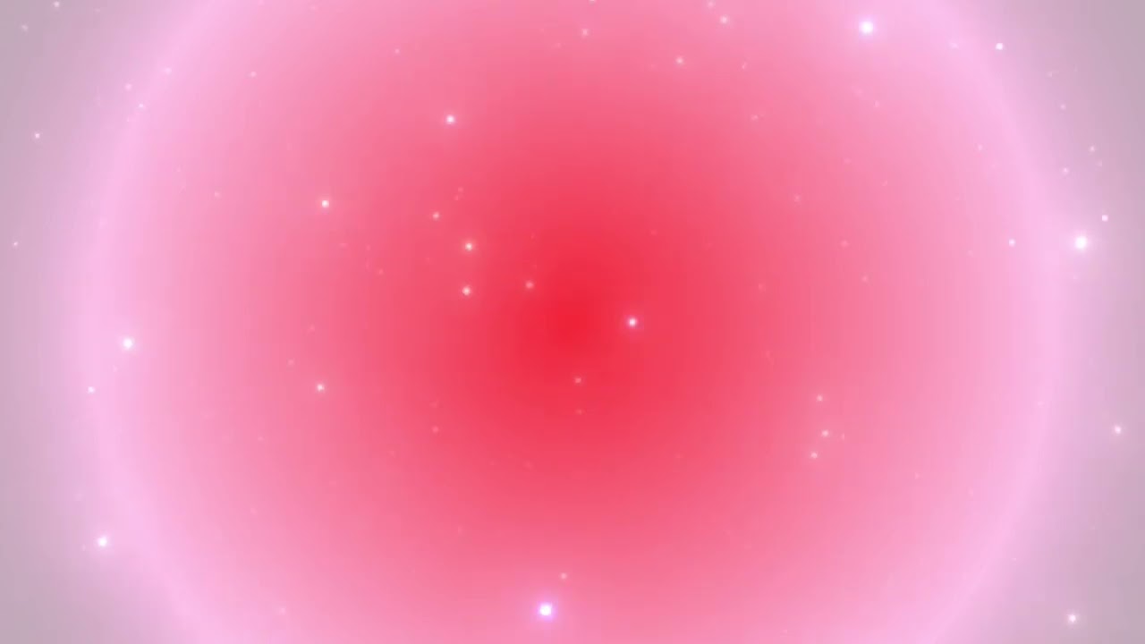 Pink Sunset Aesthetic Gradient Radial Background Screensaver & Fairy Dust for Wallpaper