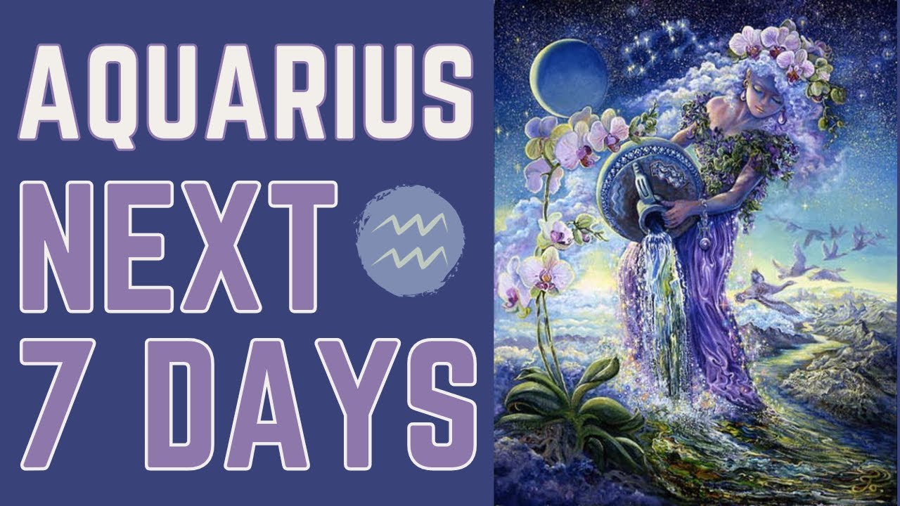 AQUARIUS♒️ UR A BIG DEAL🤩 THINGS R ALWAYS WORKING OUT 4 ME😌 SPICY LOVE CONNECTION🥵 NEXT 7 DAYS