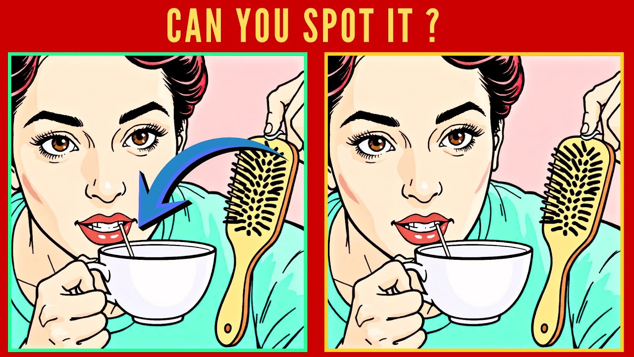 Brain Test Challenge | Spot the Difference (Try This!)