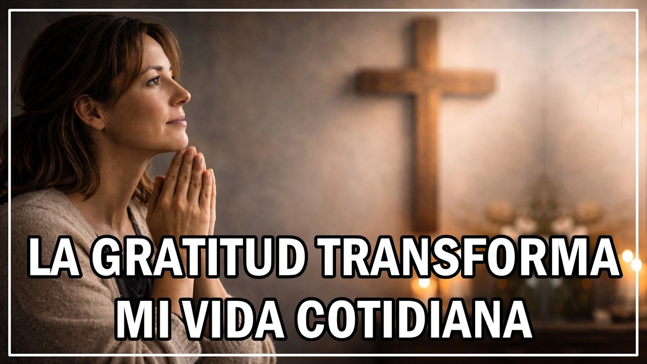 Oración de gratitud a Dios por los dones recibidos cada día