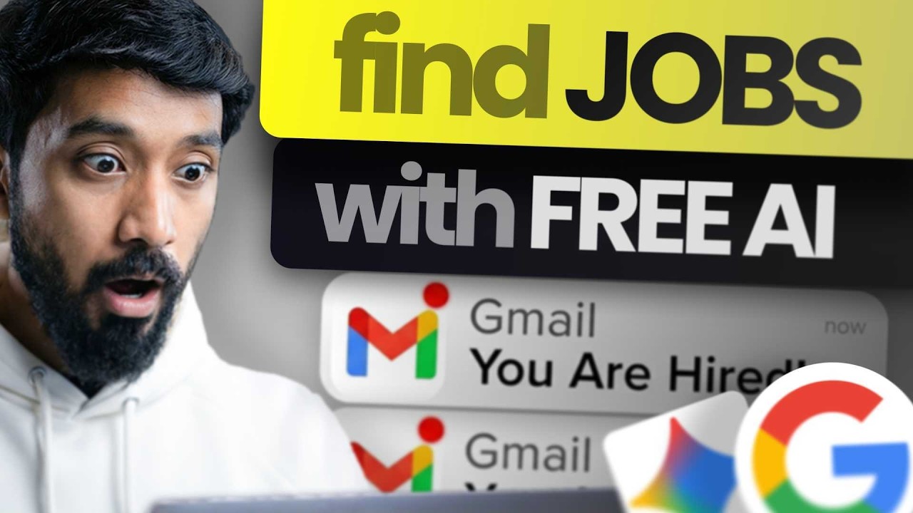 Бесплатный ИИ от Google заменил LinkedIn, Naukri и Indeed (полный набор инструментов для поиска р...
