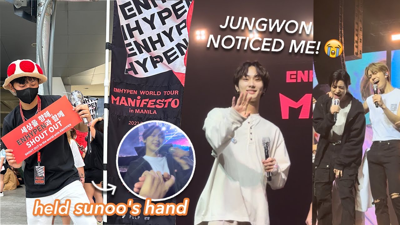 ENHYPEN World Tour: Manifesto in Manila + Soundcheck & Barricade Experience!