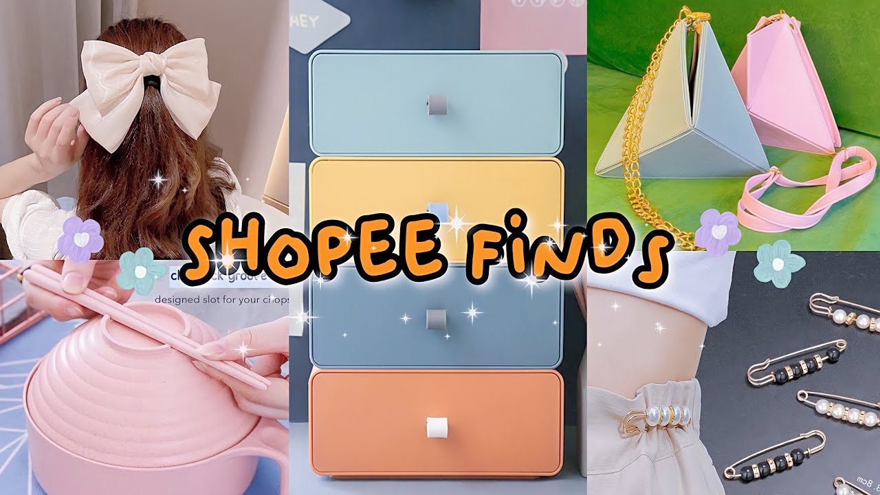 shopee finds 🛒 Must Have Items | Shopee 4.4 Mega Shopping Day 🧡