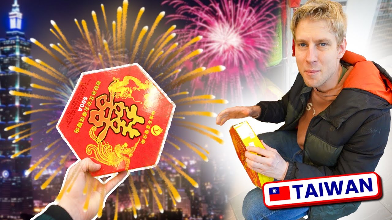 VUURWERK kopen in Taiwan!?