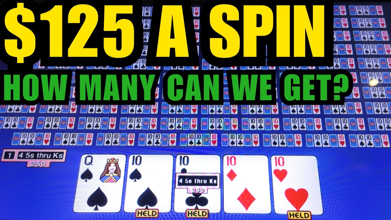 HIGH LIMIT Double Double Bonus Video Poker at The Cosmopolitan - 100 hands