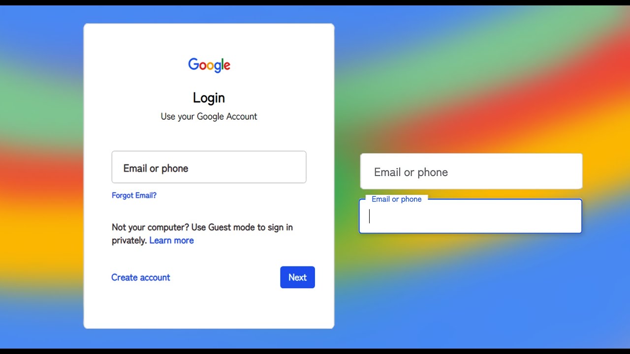 Clone Google's Input Field With Only CSS | HTML CSS Trics