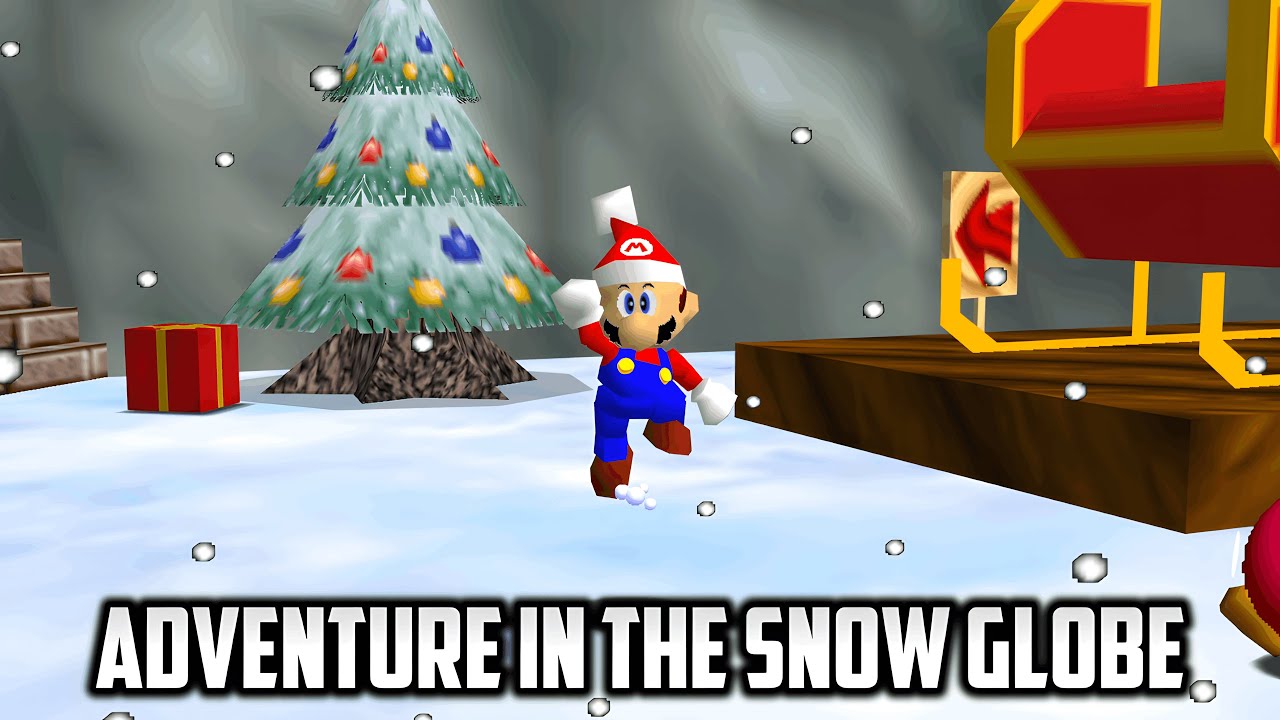 ⭐ Super Mario 64 - Adventure in the Snow Globe