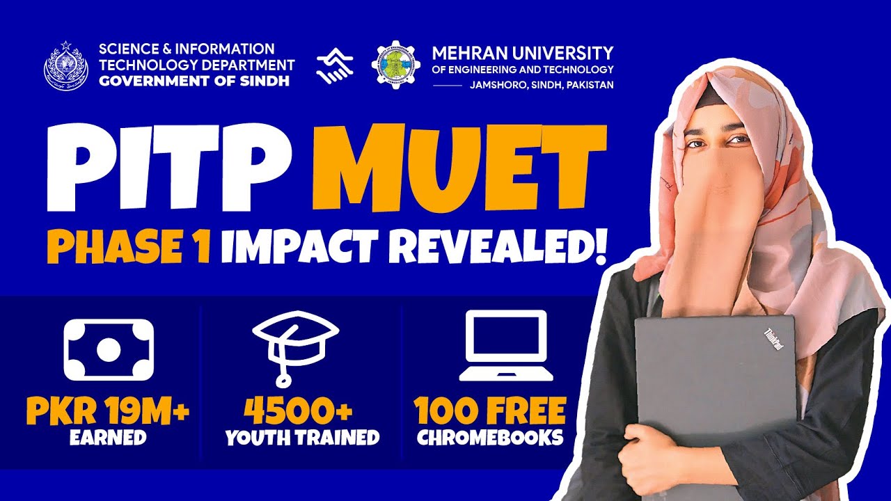 How PITP Helped 4,500+ Students in Sindh Learn & Earn Through IT - PITP MUET - Sindh Government
