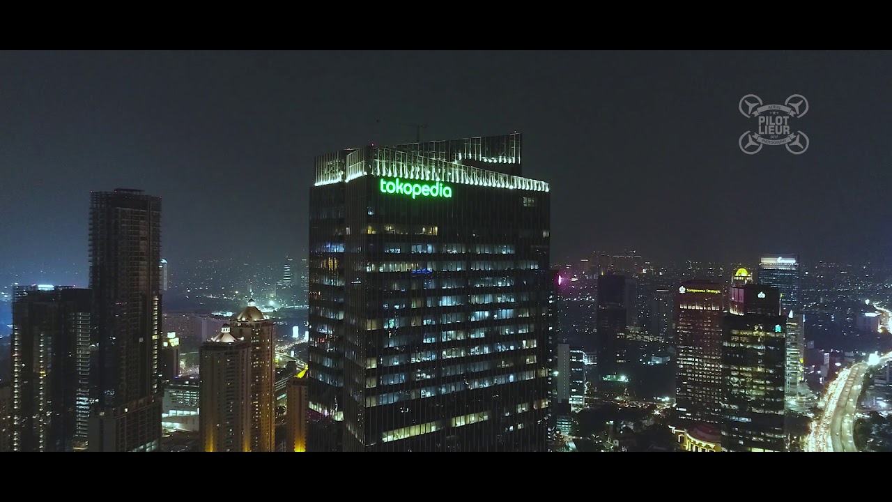 Jakarta Citylight Tokopedia Tower (Aerial Video)