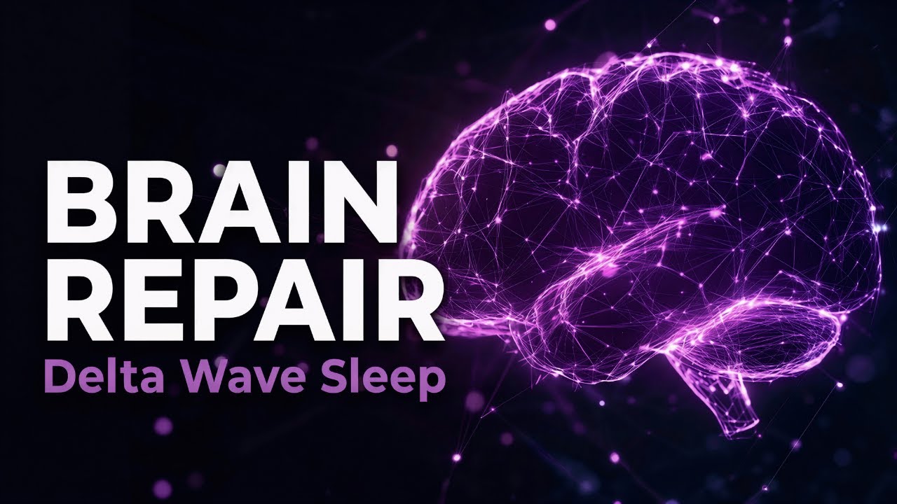 Deep Sleep Music for Insomnia | Delta Waves 432Hz to Heal Brain & Anxiety
