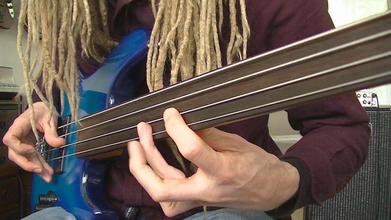 Fretless Funk Rock Bass Grooves