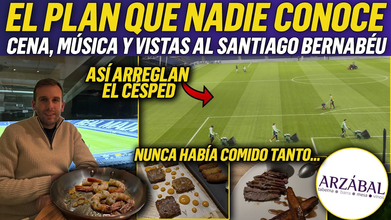 💥 TABERNA ARZÁBAL: ¿QUÉ HACER DESPUÉS de un PARTIDO del REAL MADRID en el BERNABÉU?