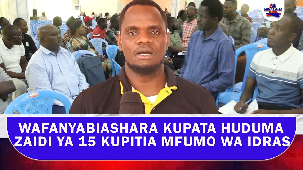WAFANYABIASHARA SASA KUPATA HUDUMA ZAIDI YA 15 KUPITIA MFUMO WA IDRAS BILA KUFIKA TRA