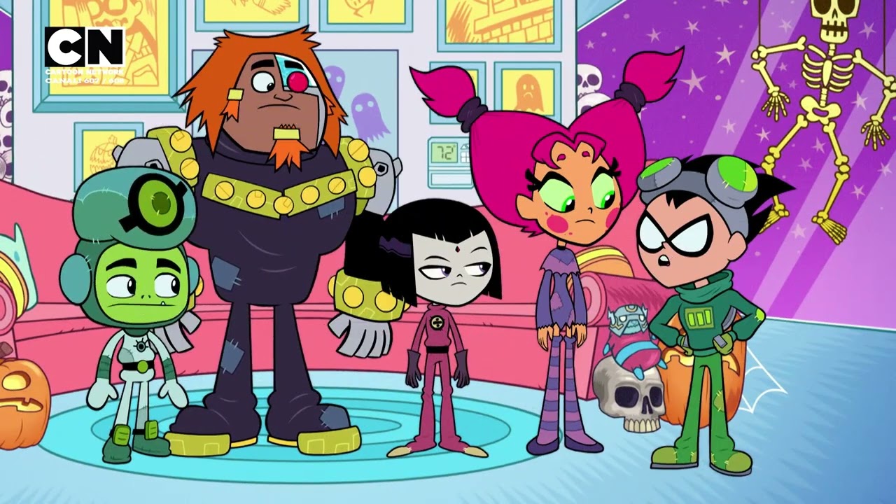 La notte di hallowen | Teen Titans Go! | Cartoon Network Italia
