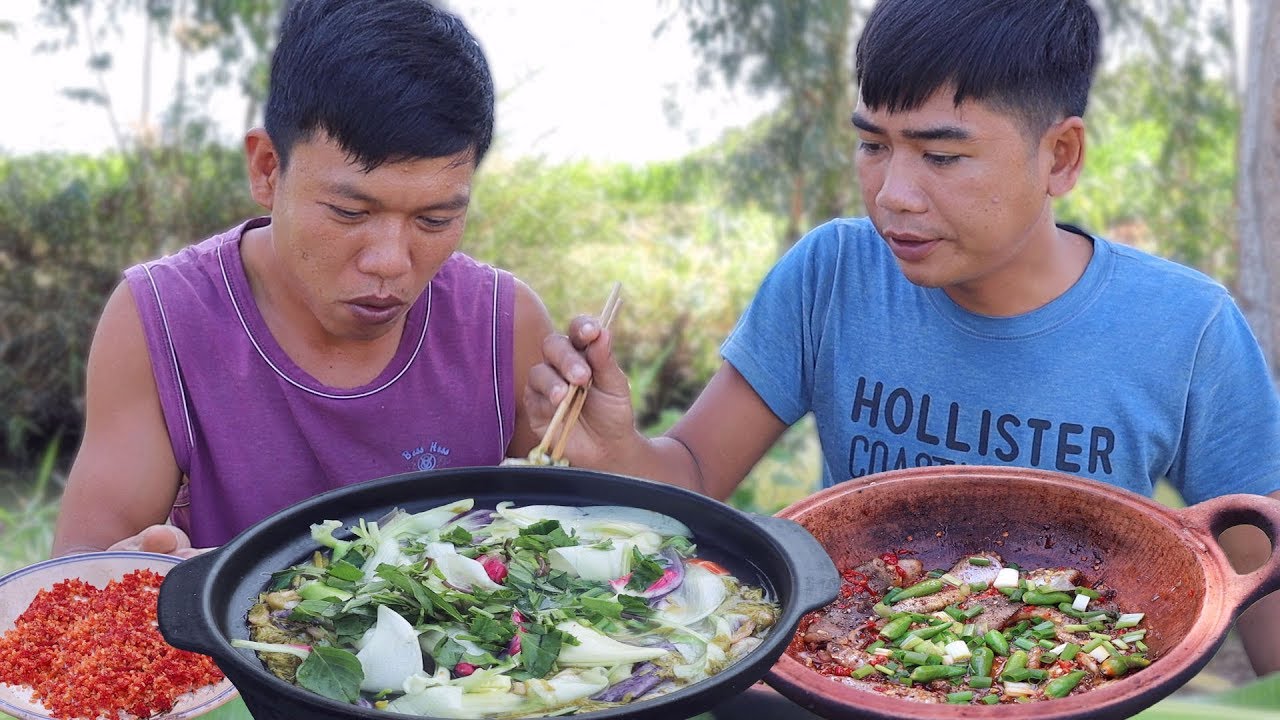 Canh Chua Tép Đồng, Lòng Tong Kho Tiêu ● Món Ngon Dân Dã Miền Tây