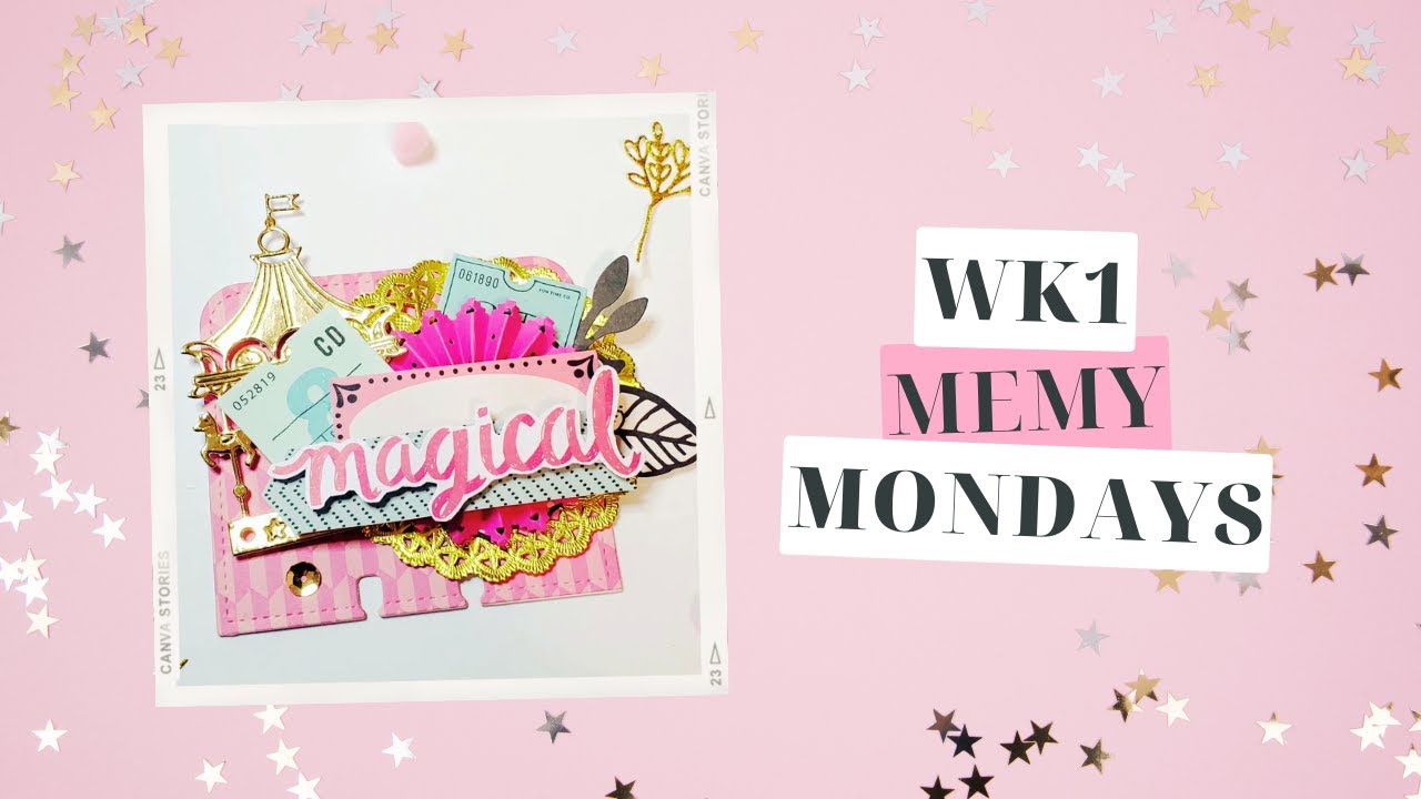 Memorydex Card Craft With Me / Maggie Holmes Carousel / - Week 1
