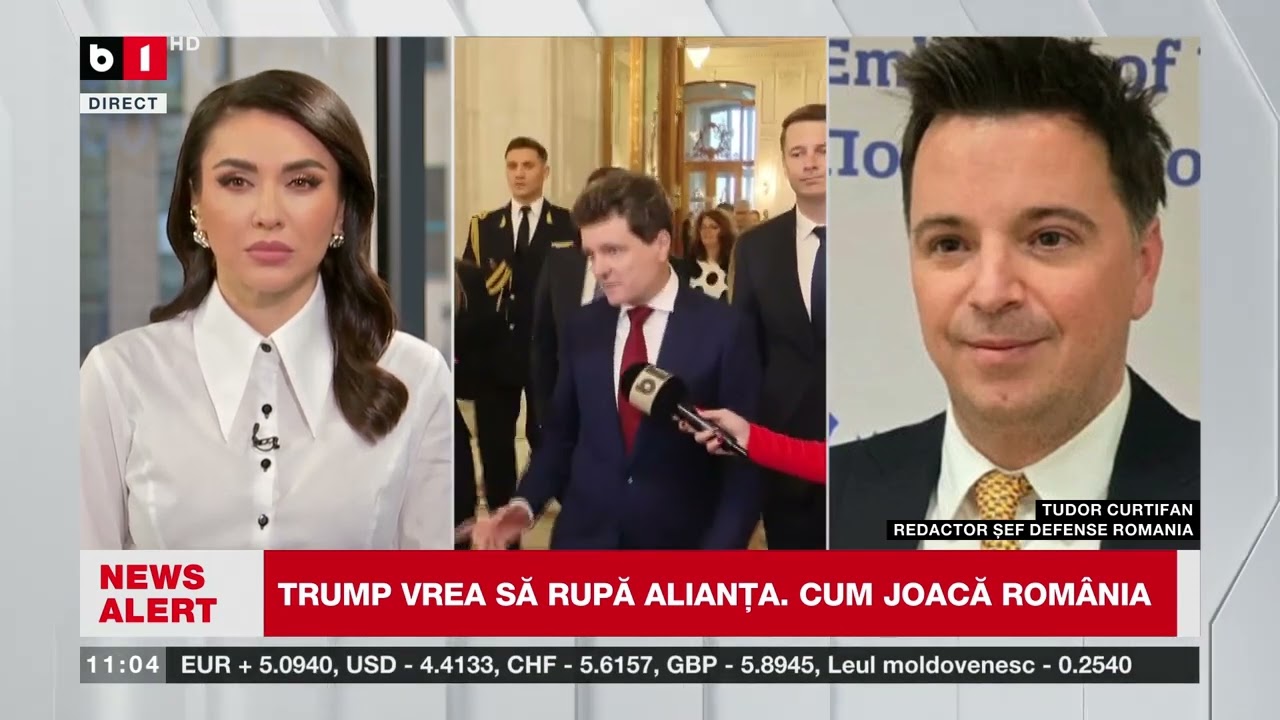 TUDOR CURTIFAN, DEFENSE RO, DESPRE DECLARAȚIILE LUI M  RUTTE DUPĂ ÎNTÂLNIREA CU N.DAN_Știri B1TV