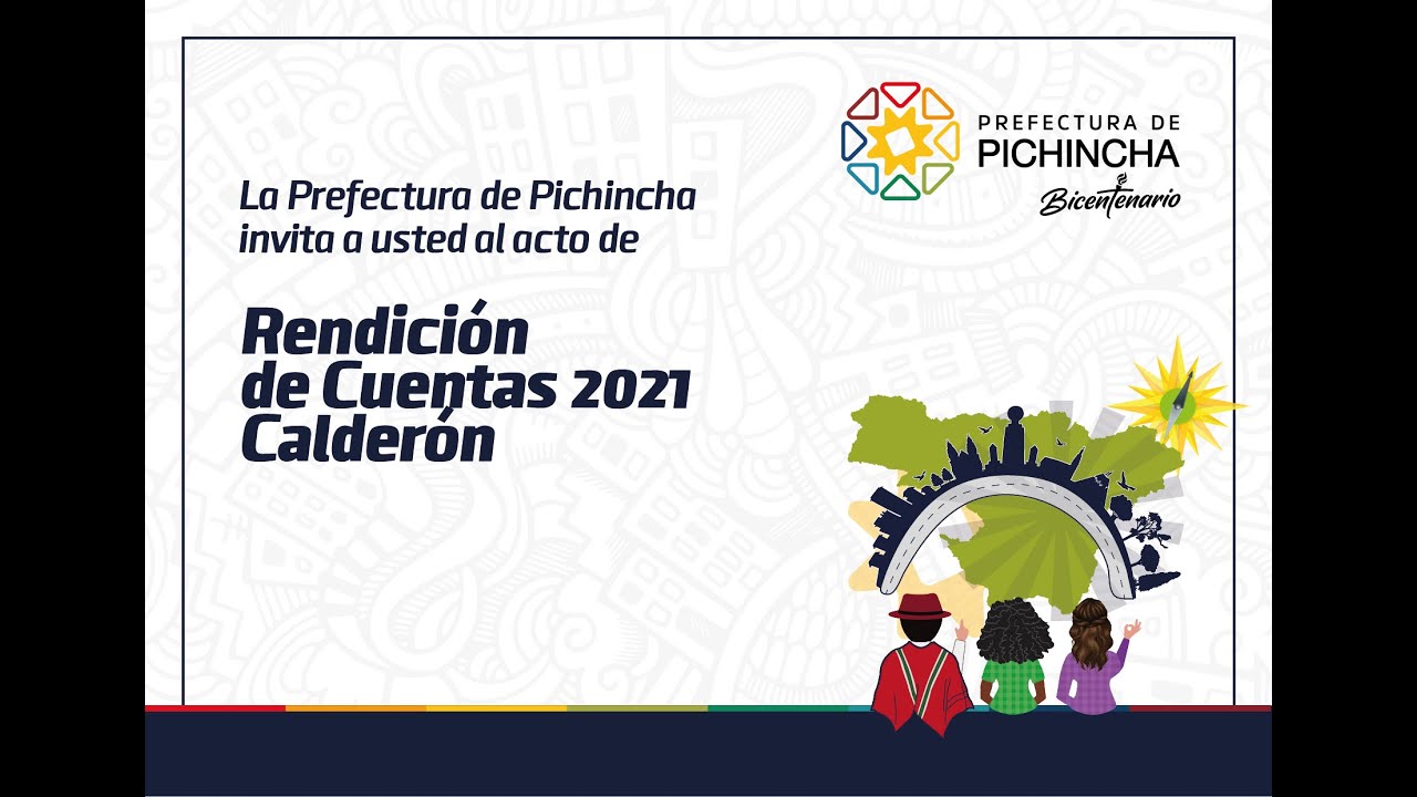 RENDICIÓN DE CUENTAS 2021- CALDERON
