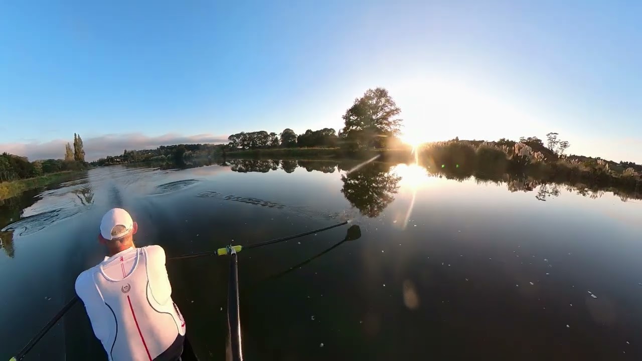 Single Scull 10km Zone 2, Week 6, Day 39 FnS Training Block, 14th Mar 2025