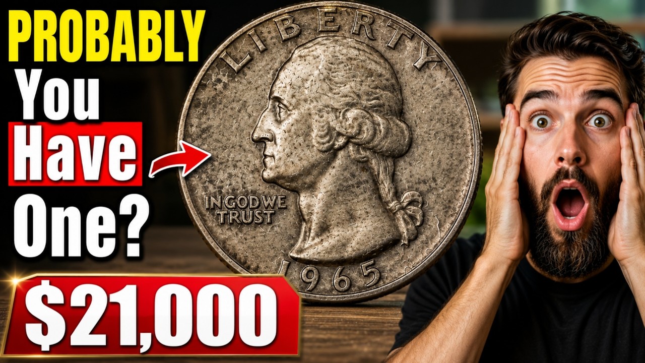 Before You Spend It! Rare 1965, 1966 & 1970-D Washington Quarter Dollar Coins Worth Big Money