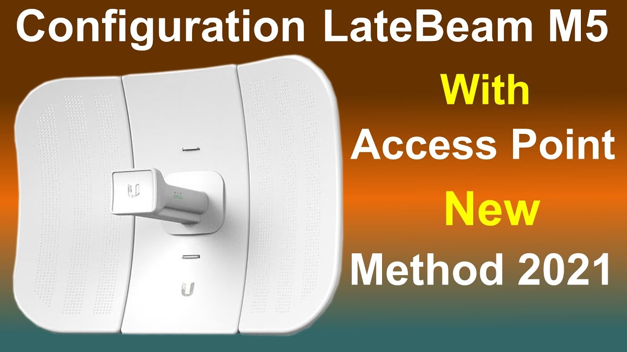 How To Configuration UBNT LateBeam M5 | With Access Point Mode | Full Details In Hindi/Urdu