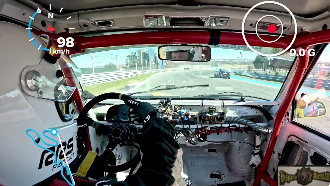 TEST 2026 HISPANO ALEMAN RACING TEAM CITROEN SAXO 1.6 16V HART CIRCUITO JARAMA RACE HARALD GRUNDNER