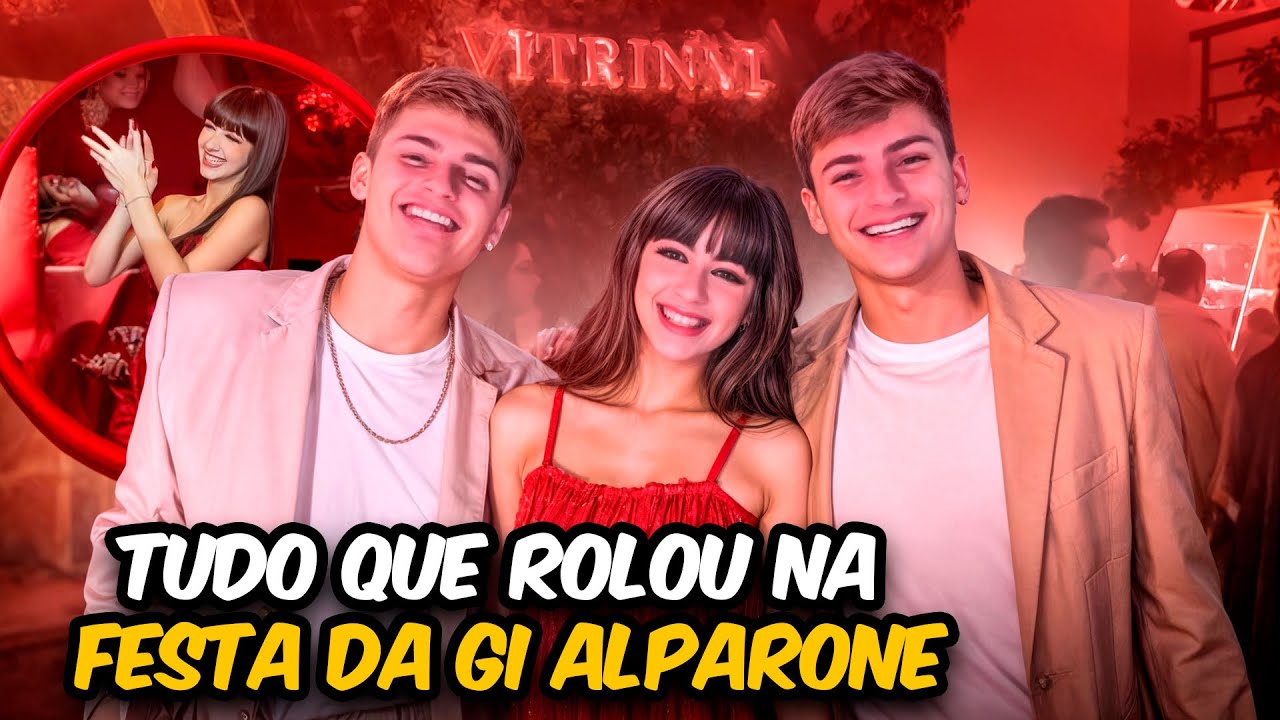 TUDO QUE ROLOU NA FESTA DE 15 ANOS DA GI ALPARONE ! •Irmãos Scribel•