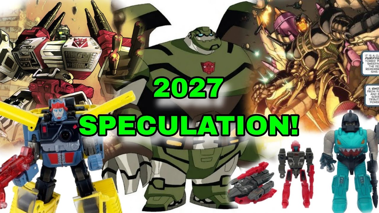 Прогнозы выхода Transformers в 2027 году! Thunderwing! Armada Cyclonus! Animated Bulkhead и много...