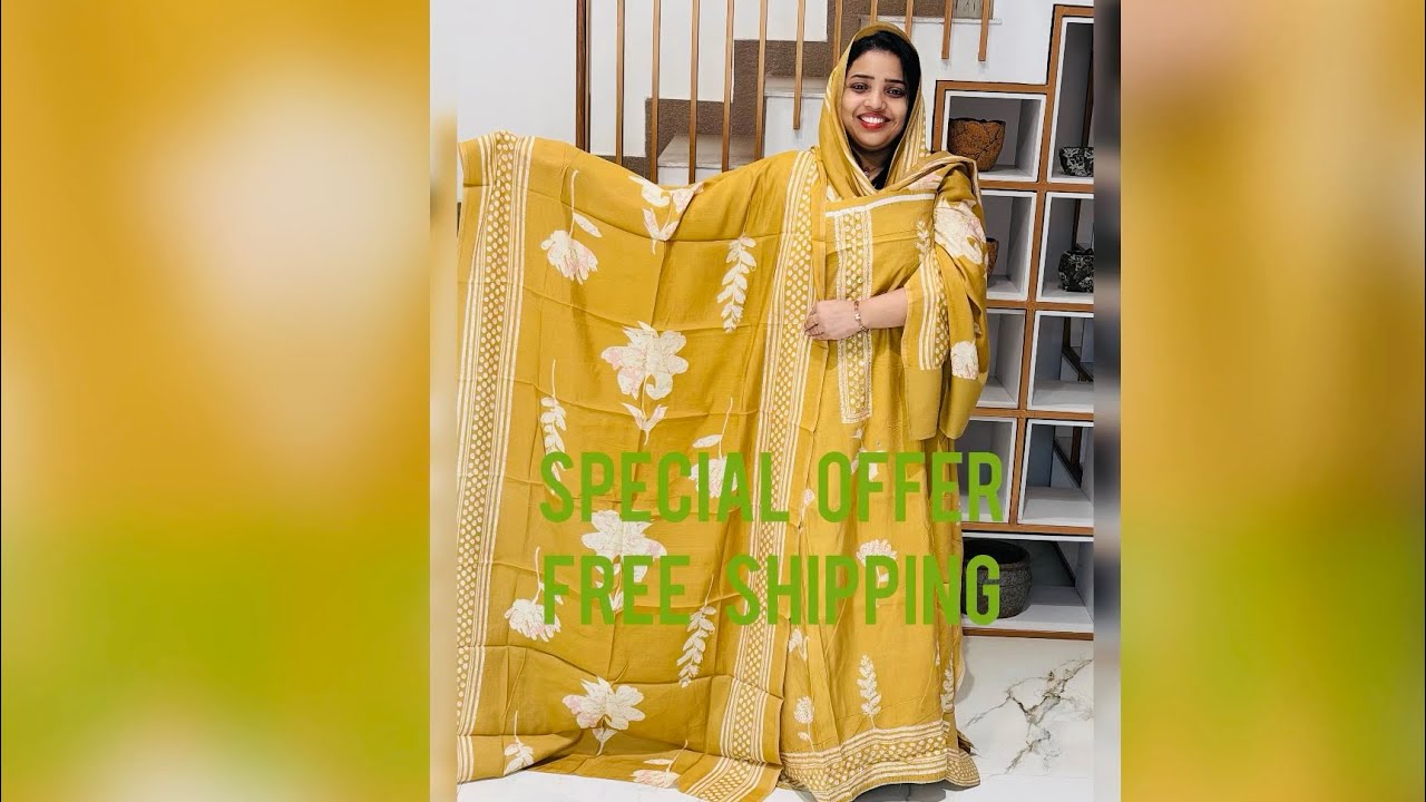 SPECIAL OFFER…PRICE:1090…FREE SHIPPING…UNSTITCHED SUITS…NO RETURN…KOODU…FOR BOOKING:6282154708…