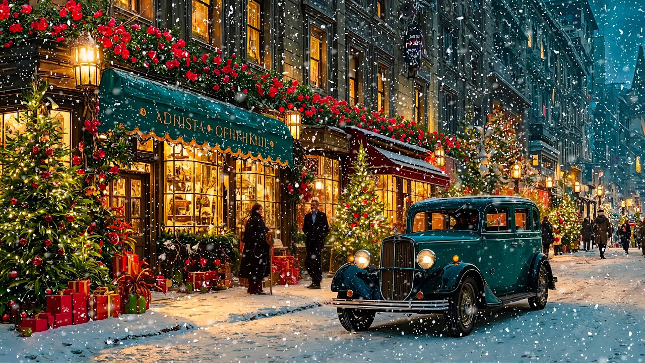 Classic Christmas Songs 1940s - 1960s 🎵 Inspired by Nat King Cole, Bings Crosby,Brenda Lee 🎄