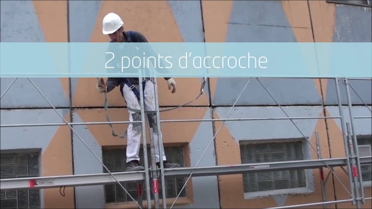 Montage d'un échafaudage en toute sécurité !